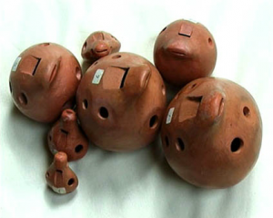 ocarinas